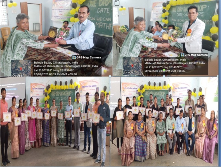 One Day Workshop on Mathematics Department